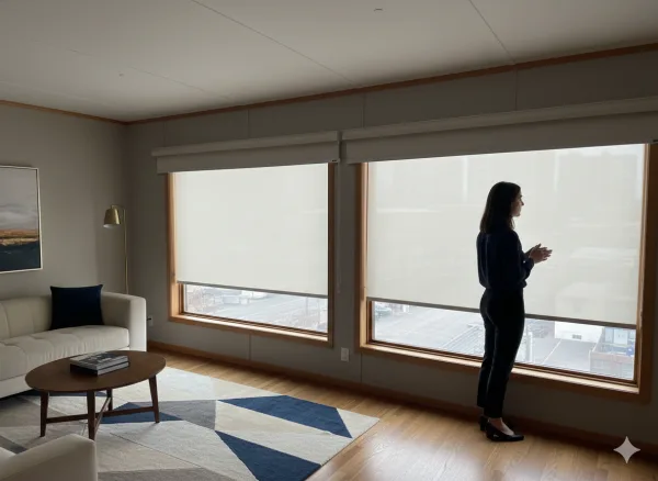 Cortinas roller a medida en Puerto Montt que mejoran diseño, confort y control de luz