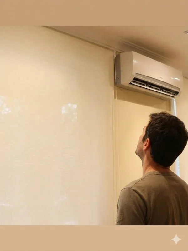 Cortinas roller blackout a medida instaladas en dormitorio en Puerto Montt para mejorar descanso y controlar luz - Imagen 2